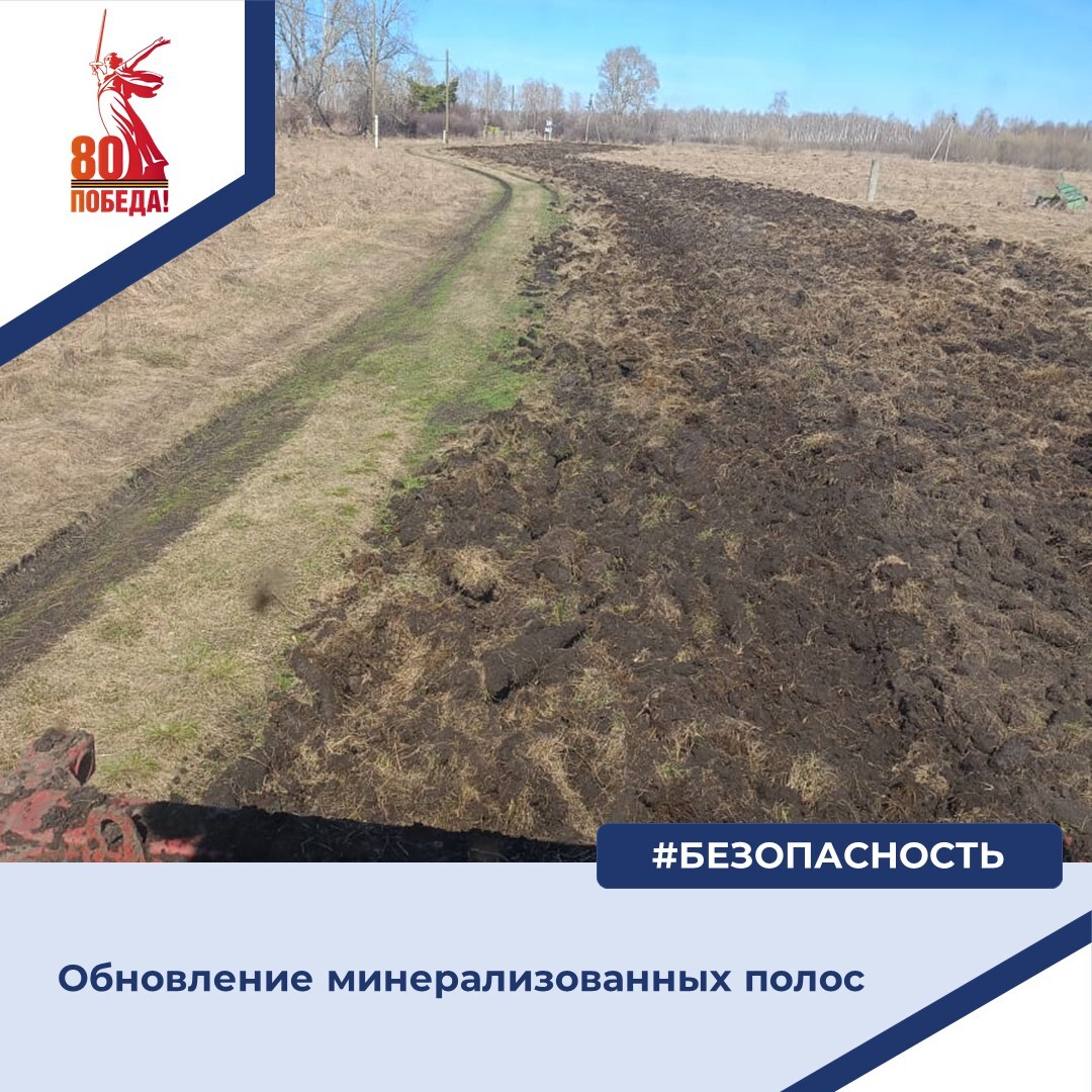 Обновление минерализованных полос.